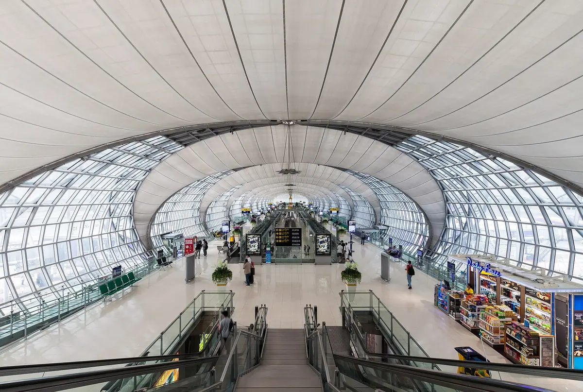 Suvarnabhumi Airport concourse
